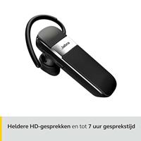 Jabra Talk 15 SE Mono Bluetooth Headset - draadloze mono headset met ingebouwde microfoon, mediastreaming en tot 7 uur gesprekstijd - zwart - thumbnail