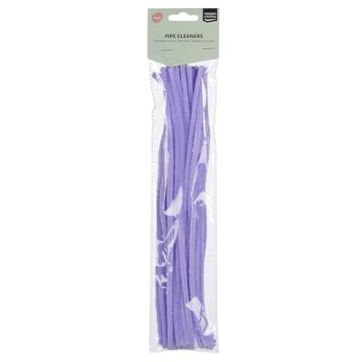 Vaessen Creative • chenilledraden 6mm 25st. 30cm lila