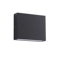 Lyora Strakke wandspotTick up en downlighter zwart - 9030817 - thumbnail