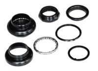 VWP balhoofdstel fiets 1" (22.4/30.0/27.0mm) zwart - thumbnail