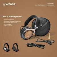 V-MODA Crossfade 3 | Bedrade Over-Ear-Hoofdtelefoon, Geprefereerd door de Beste DJ's ter Wereld | Krachtig Geluid, Afgeregeld voor Clubenergie en Opwinding | Mobile Editor App – Bronze Black - thumbnail