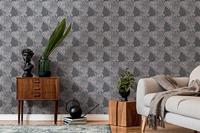 Architects Paper Art of Eden - Grijs - Floral - 390585 - thumbnail