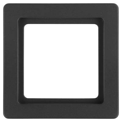 Berker Q1 Afdekraam | Inbouw | 1-voudig | Antraciet - 66.045.21