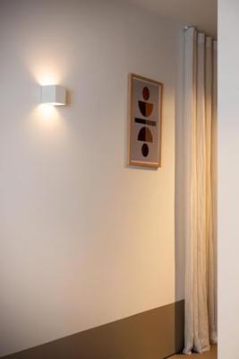 Lucide VERTIGO - Oplaadbare Wandlamp Binnen/Buiten - Accu/Batterij - LED Dimb. - 1x6W 2700K - IP54 - Bewegingssensor - Magnetisch - Wit