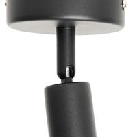 QAZQA Moderne spot zwart met goud - Lofty - thumbnail