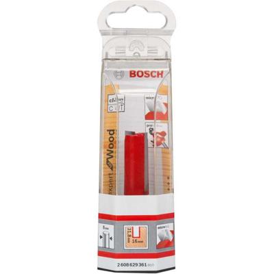 Bosch Accessories 2608629361 Groeffrees Hardmetaal Recht Lengte 66 mm Afmeting, Ø 16 mm Werklengte 31.8 mm Schachtdiameter 8 mm