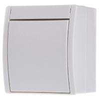 ABB 2CKA001085A1627 Wiptoets IP44 Wit - thumbnail