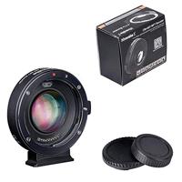 Commlite CM-AEF-MFT BOOSTER Electronic Aperture Control AF Lens Mount Adapter EF Lens - M4/3 Camera met Aputure Booster - thumbnail