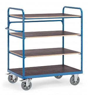 Fetra Hauptartikel 18303 Etagewagen Staal Poedercoating Laadvermogen (max.): 1200 kg Stralend blauw (RAL 5007) Fetra Hauptartikel 18303 Etagewagen Staal Poedercoating Laadvermogen (max.): 1200 kg Stralend blauw (RAL 5007)