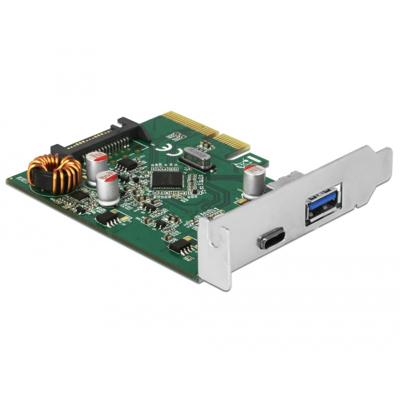 DeLOCK PCIe > 1x USB C + 1x USB A usb-controller