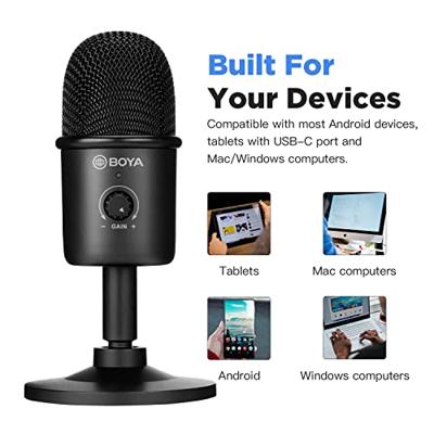 Boya usb studio microfoon by-cm3 - thumbnail