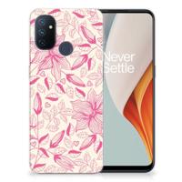 OnePlus Nord N100 | TPU Case | Pink Flowers - thumbnail