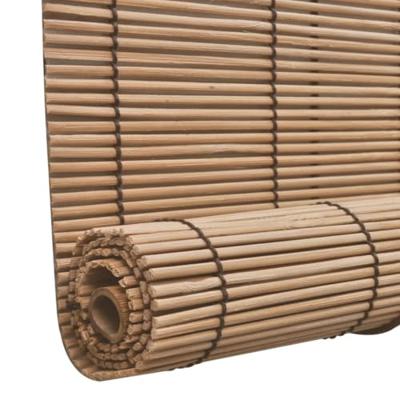 VidaXL Rolgordijn 140x220 cm bamboe bruin