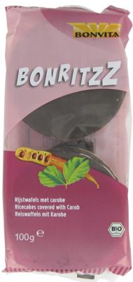 BonVita Dark Carob Rijstwafels