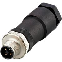 ifm Electronic E12500 Sensor/actuator connector, niet geassembleerd Aantal polen (sensoren): 4 Stekker, recht 1 stuk(s) - thumbnail