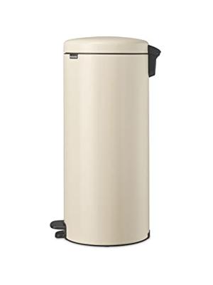 Brabantia pedaalemmer Newlcon 30 liter soft beige Brabantia pedaalemmer Newlcon 30 liter soft beige
