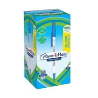 Balpen papermate kilometrico recycled m blauw - thumbnail