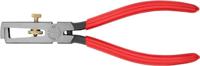 Draadstriptang lengte 160 mm gepolijst kunststof mantel met openingsveer KNIPEX - thumbnail