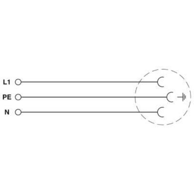 Phoenix Contact EO-D/UT Contactdoos Grijs (l x b x h) 57.5 x 45 x 75 mm 5 stuk(s)