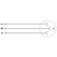 Phoenix Contact EO-D/UT Contactdoos Grijs (l x b x h) 57.5 x 45 x 75 mm 5 stuk(s) - thumbnail