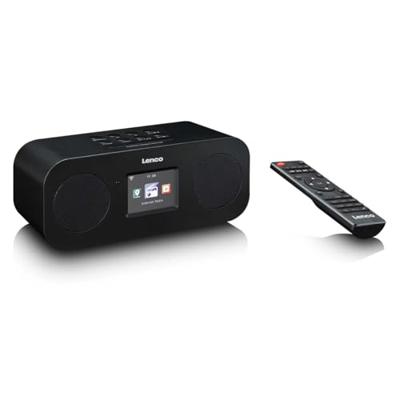 Lenco DIR-121BK Internetradio DAB+ Zwart
