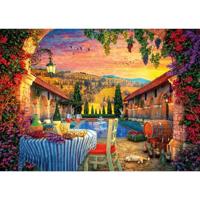 Tuscany Sunset Puzzel 1000 Stukjes - thumbnail