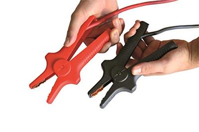 Pakket van 2 startkabels - XLPT - 35 mm² - 4,50 m - Geïsoleerde klemmen - Opbergtas inbegrepen