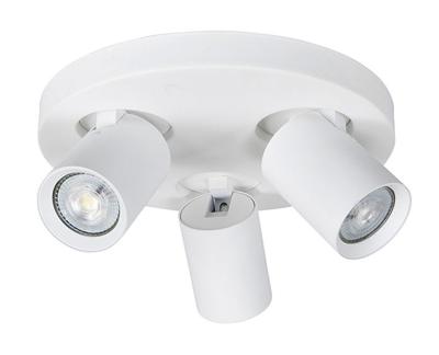 Highlight OpbouwspotOliver 3-lichts mat wit - S7157.00