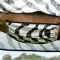 Bucas Buzz-Off Zebra vliegendeken zwart/wit maat:185 - thumbnail