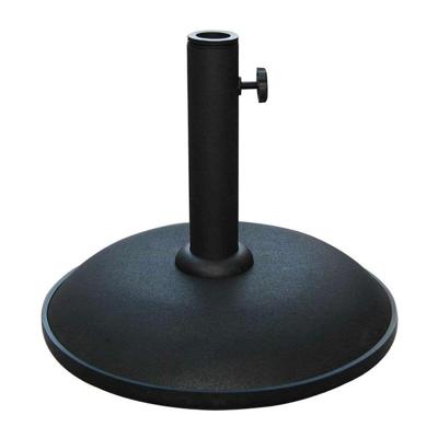Marbueno Base Parasol Rond 36x29,5 cm 11KG Zwart Tuin, Zwembad en Terras 10444
