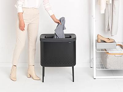 Brabantia Bo wasbox 60 liter matt black Brabantia Bo wasbox 60 liter matt black
