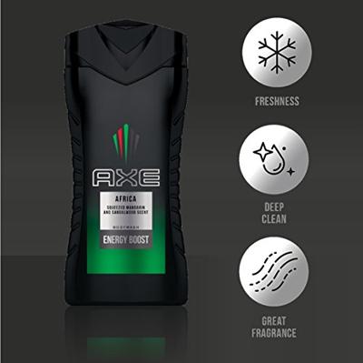 AXE Shower gel Africa 250 Milliliter AXE Shower gel Africa 250 Milliliter