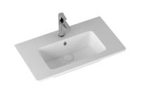 Sanicare Q3 keramische wastafel 81x46.5cm wit - thumbnail