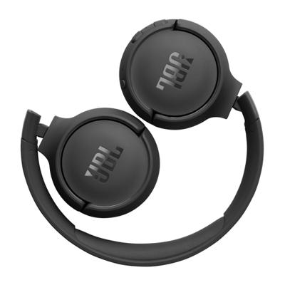 JBL Tune 520BT draadloze on-ear-koptelefoon in zwart - Met JBL Pure Bass Sound, Bluetooth 5.3, handsfree bellen en 57 uur batterijduur