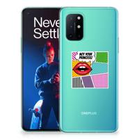 OnePlus 8T | Sillicone Back Cover | Popart Princess - thumbnail
