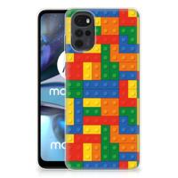 Motorola Moto G22 | TPU bumper | Blokken - thumbnail