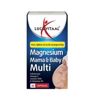 Lucovitaal Magnesium Multi Mama & Baby 30Capsules - thumbnail