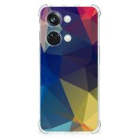 OnePlus Nord 3 Shockproof Case Polygon Dark - thumbnail