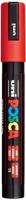 Uni-Posca Posca marker, afm pc-5m, lijndikte 2,5 mm, medium, rood, 1 stuk - thumbnail