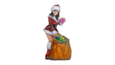NOCH 10703 H0 Santa-meisje figuren Geverfd, Staand