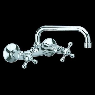 Keukenkraan Best Design Liberty Wandkraan Boven Uitloop Chroom Keukenkraan Best Design Liberty Wandkraan Boven Uitloop Chroom