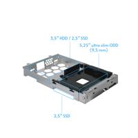 Chieftec BE-10B-300 Mini-tower PC-behuizing Zwart - thumbnail
