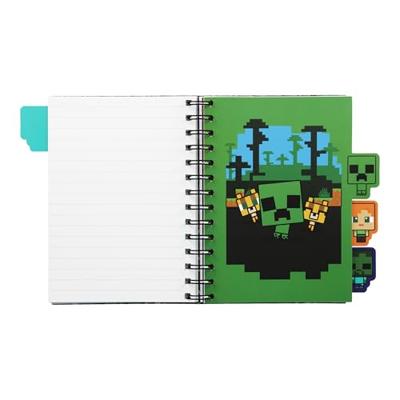 Minecraft Notebook with Dividers Kuromi Fluffy
