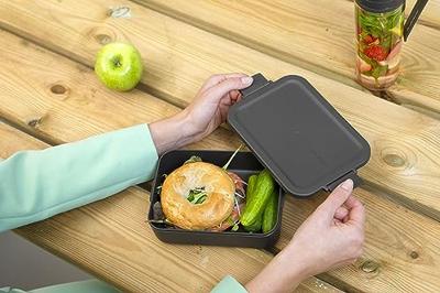Brabantia Make & Take lunchbox medium, kunststof dark grey