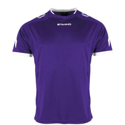 Stanno 410006K Drive Match Shirt Kids - Purple-White - 152 Stanno 410006K Drive Match Shirt Kids - Purple-White - 152