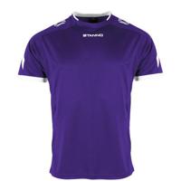 Stanno 410006K Drive Match Shirt Kids - Purple-White - 152 - thumbnail