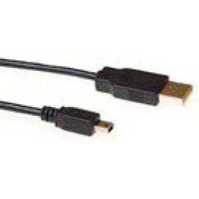 ACT SB2415 USB 2.0 A Male/USB Mini B5 Male - 5 meter