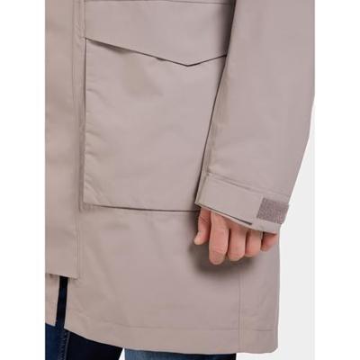 Didriksons Andreas Parka Jas Heren Ash Brown L