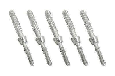 Koppeling met M2 draad voor Carbon buis 4x0.75mm - 5st