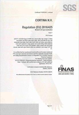 Safety Jogger Shark Hoog S3 | Zwart | Maat 47 - 00.118.065.47